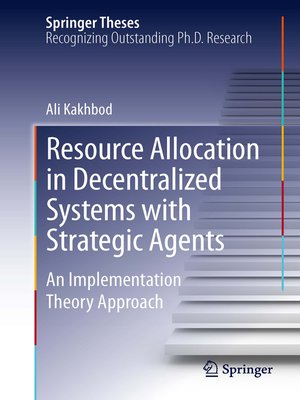 cover image of Resource Allocation in Decentralized Systems with Strategic Agents